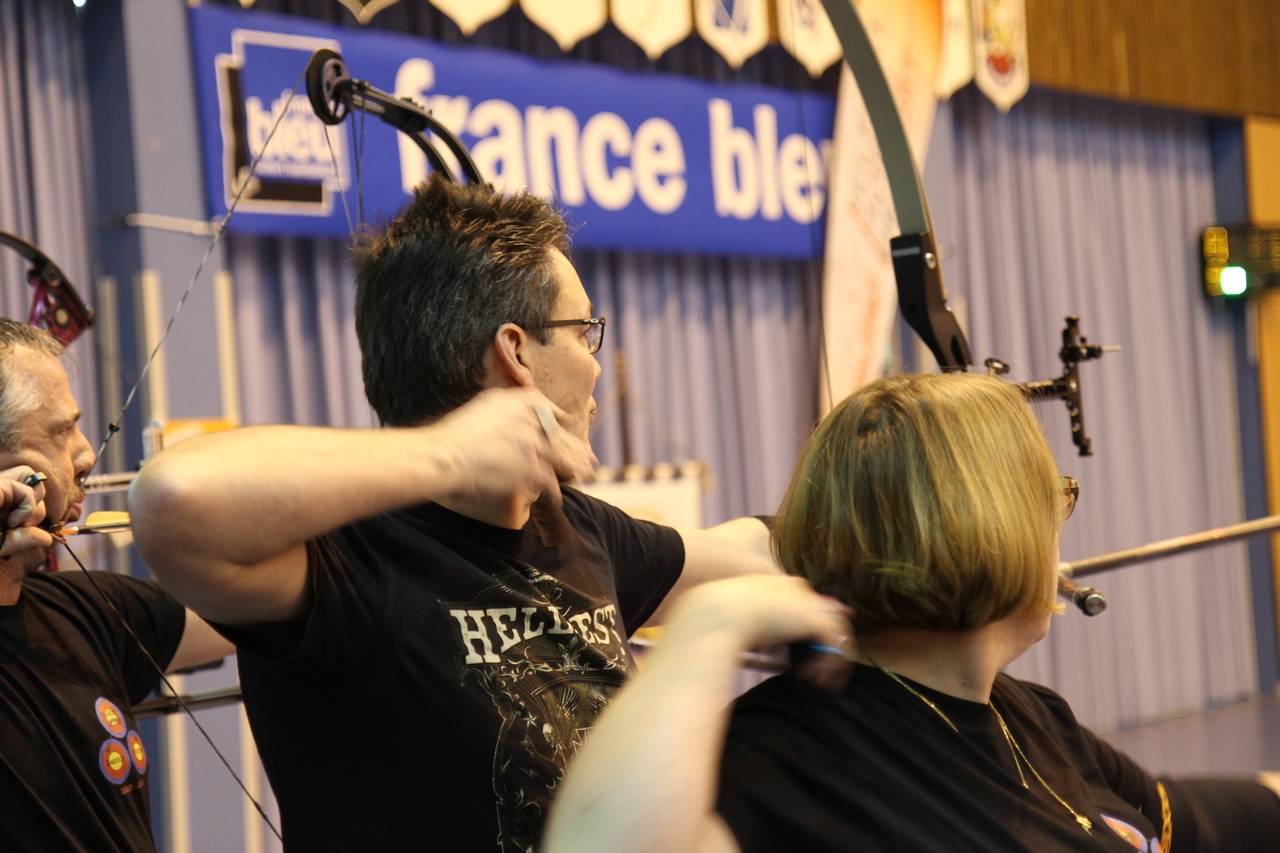 Les archers de la savoureuse au 24H internationales de Belfort 2018.